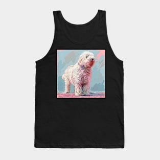 Komondor in 80's Tank Top